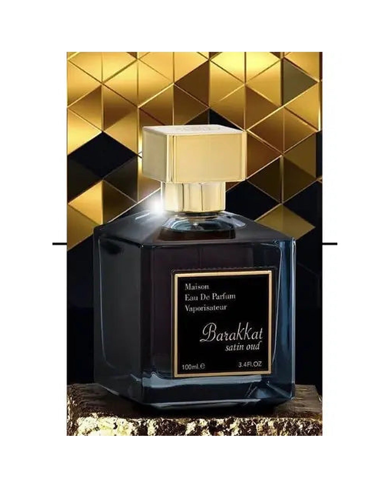 Fragrance World Barakkat Satin Oud (100ml) - FragranceGems