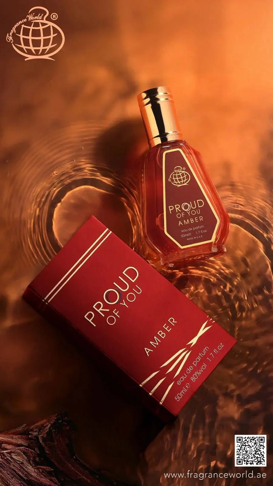 Fragrance World Proud Of You Amber (50ml) - Fragrance World - FragranceGems