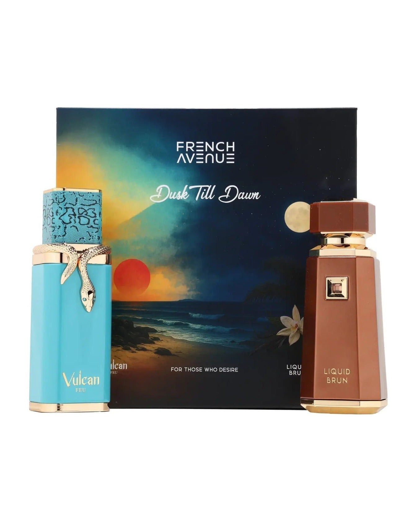 French Avenue Dusk Till Dawn Giftset (2 x 100ml) - FragranceGems