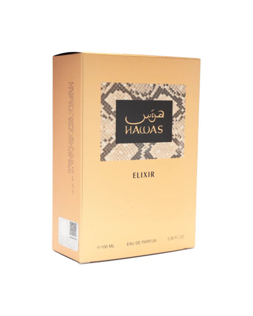 Rasasi Hawas Elixir (100ml) – Eaux de Parfum, flacon