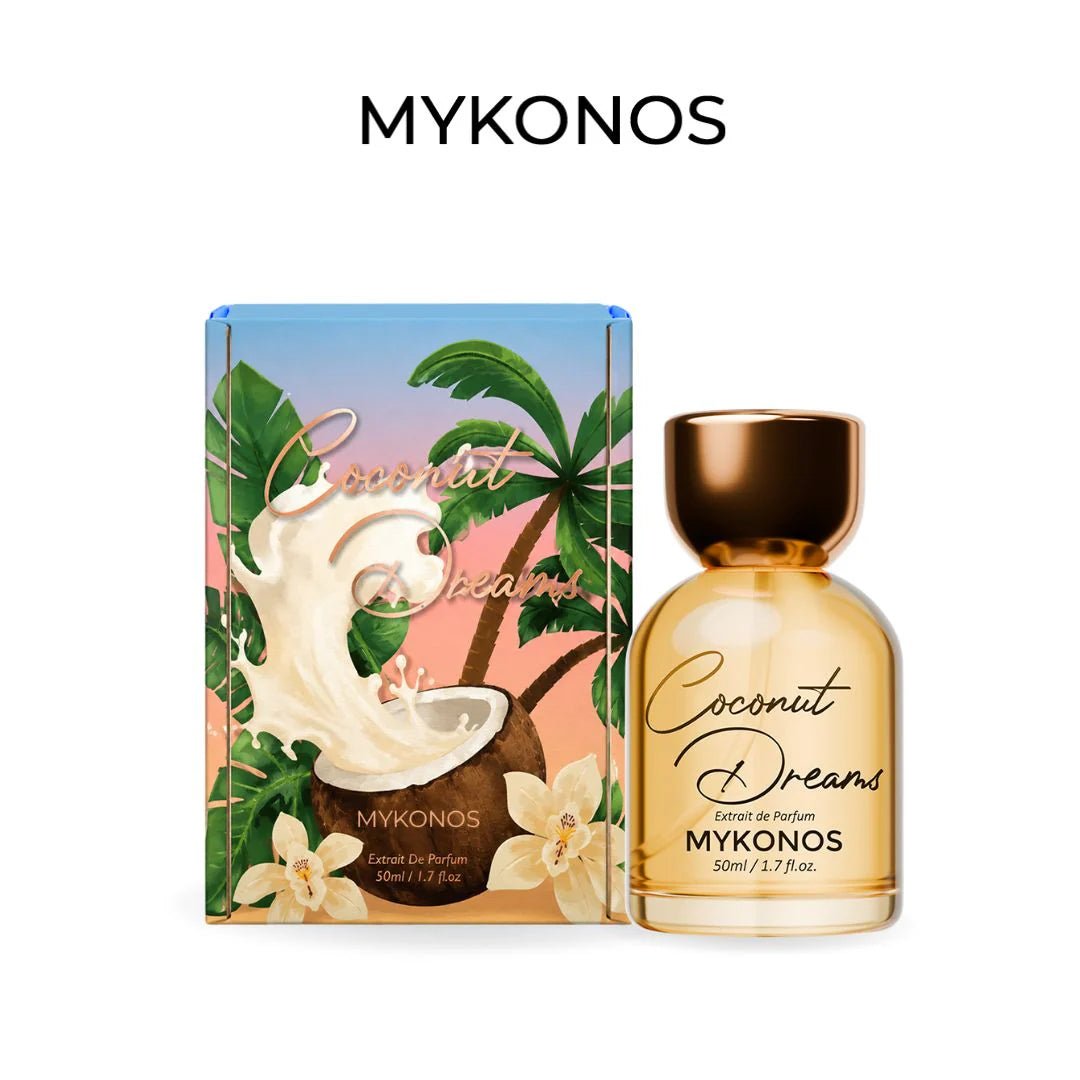 Mykonos Coconut Dreams Extrait de Parfum (50/100 ml) - FragranceGems